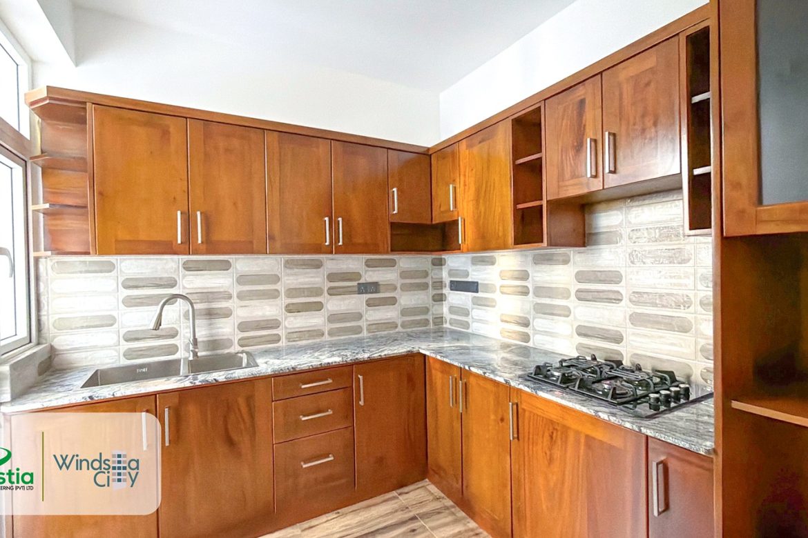 Windsor Avenue apartment project nearing completion with final finishing works in progress, preparing for handover.