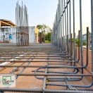 The Templer’s Edge construction progress showing first slab reinforcement work in progress as the structure continues to develop.